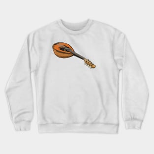 Mandolin cartoon illustration Crewneck Sweatshirt